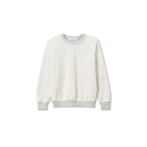 Perfectwhitetee ziggy reverse fleece crew neck sweatshirt